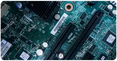 Custom electronic labels for devices and components. Heat and static resistant for reliable identification and compliance