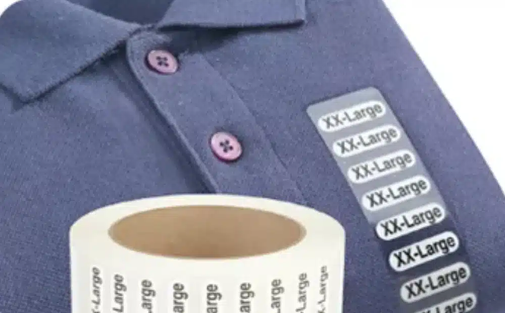 High-quality custom clothing labels for garments. Durable, washable, and tailored to highlight your brand identity and meet textile standards